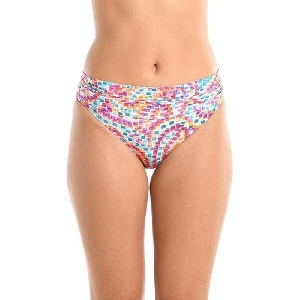 LA BLANCA Banded Hipster‎ Bottom Colorful Size 6